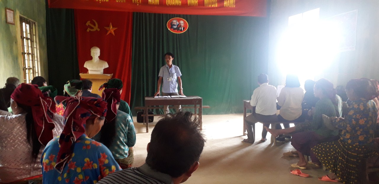UBND xã phối hợp với Sở Tư pháp tỉnh Hà Giang tổ chức tuyên truyền phổ biến giáo dục pháp luật và giao lưu văn nghệ