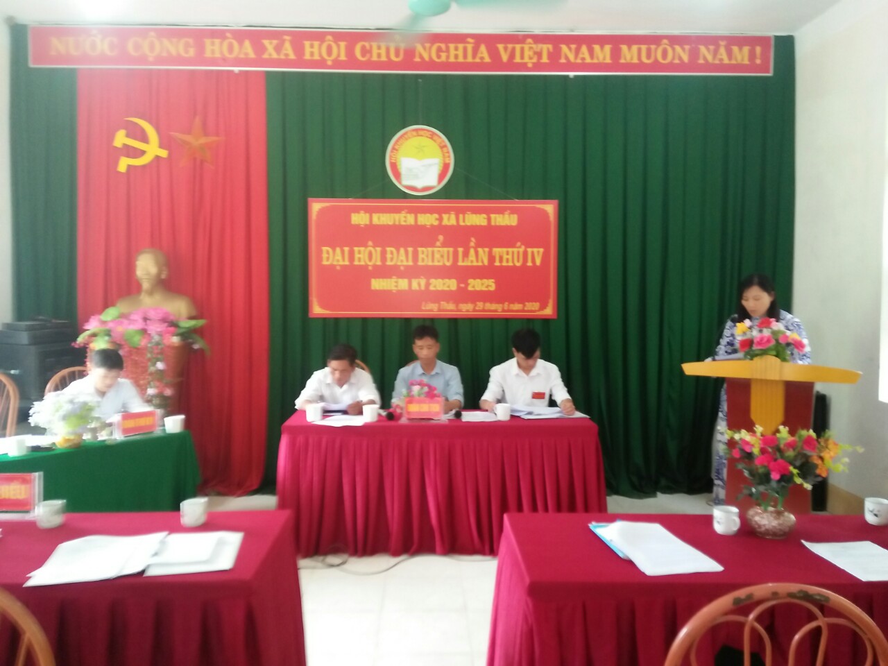 Xã Lũng Thầu tổ chức Đại hội khuyến học lần thứ IV, nhiệm kỳ 2020-2025